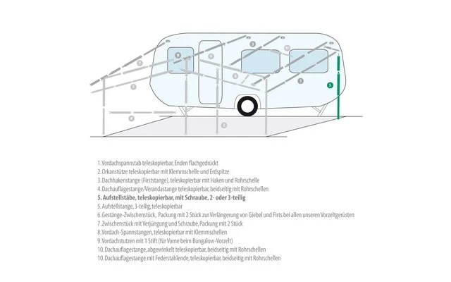 Aluminium Set-Up Posts 1 Aluminium Set-Up Posts