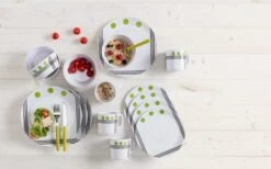 Berger Dots Melamine Tableware Set 16 Pcs. Blue