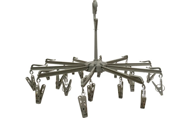 Mini Rotary Dryer Plastic 10-arm Incl. Clamps 2 Mini Rotary Dryer Plastic 10-arm Incl. Clamps - Image 2