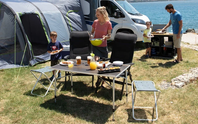 Berger Folding Stool XL, Grey 1 Berger Folding Stool XL, Grey