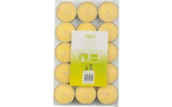 Citronella Tea Lights 15 Pieces