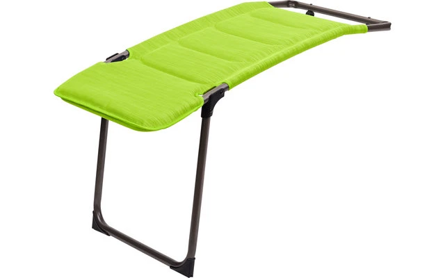 Berger Slimline Folding Chair & Leg Rest Set Green 5 Berger Slimline Folding Chair & Leg Rest Set Green - Image 5