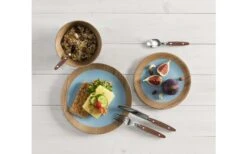 Berger Wood Melamine Tableware Set 12 Pcs