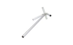 Central Angle, 1x 28x670mm, 2x 28x200mm Aluminium