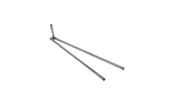 Corner Bracket, Left, 1x 28x1040mm, 1x 25x1070mm Steel